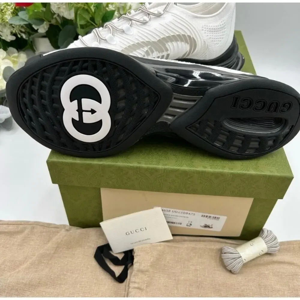 Men's Gucci trainer, interlocking G, sneakers size 13 made in Italy